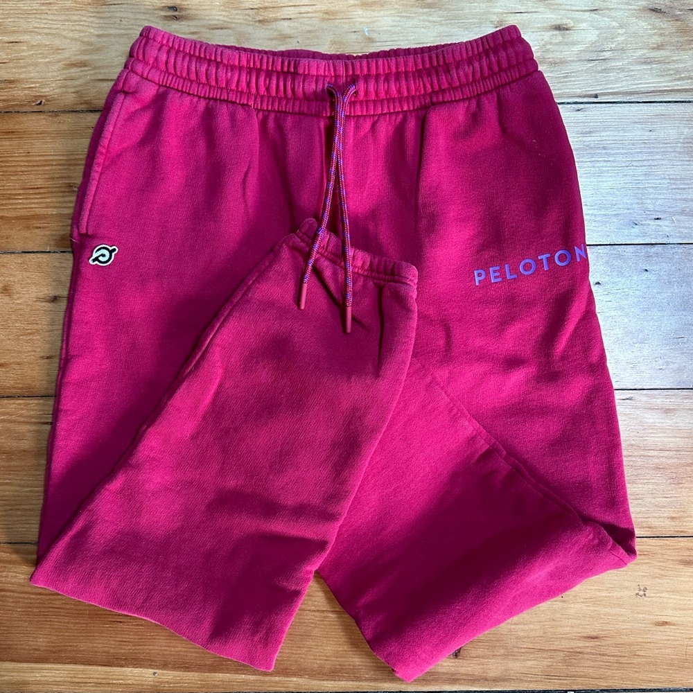 Peloton Rose Pink Athletic sweatpant joggers